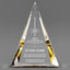 Sales Awards - Gold Pinnacle Acrylic Awards - Personalize Online – Choose From 5 Designs