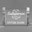 Sales Awards - Clear Crystal Facet Block Awards - Personalize Online – Choose From 5 Designs