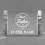 Sales Awards - Clear Crystal Facet Block Awards - Personalize Online – Choose From 5 Designs