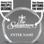 Sales Awards - Clear Round Acrylic Awards - Personalize Online – Choose From 5 Designs