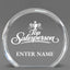 Sales Awards - Clear Round Acrylic Awards - Personalize Online – Choose From 5 Designs