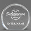 Sales Awards - Clear Round Acrylic Awards - Personalize Online – Choose From 5 Designs