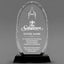 Sales Awards - Optical Crystal Glass Oval Facet Awards - Personalize Online – Choose From 5 Designs