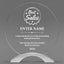 Sales Awards - Round Cosmic Acrylic Awards - Personalize Online – Choose From 5 Designs