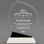 Sales Awards - Crystal Oblong with Black Accent Awards - Personalize Online – Choose From 5 Designs