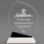 Sales Awards - Crystal Oblong with Black Accent Awards - Personalize Online – Choose From 5 Designs