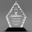 Sales Awards - Diamond Accent Glass Awards - Personalize Online – Choose From 5 Designs
