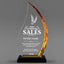 Sales Awards - Gold Flame Acrylic Awards - Personalize Online – Choose From 5 Designs