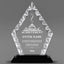 Achievement Awards - Diamond Accent Glass Awards - Personalize Online – Choose From 5 Designs