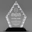 Achievement Awards - Diamond Accent Glass Awards - Personalize Online – Choose From 5 Designs