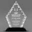 Achievement Awards - Diamond Accent Glass Awards - Personalize Online – Choose From 5 Designs