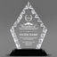Achievement Awards - Diamond Accent Glass Awards - Personalize Online – Choose From 5 Designs