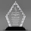 Employee Appreciation Awards - Diamond Accent Glass Awards - Personalize Online – Choose From 5 Designs