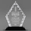 Employee Appreciation Awards - Diamond Accent Glass Awards - Personalize Online – Choose From 5 Designs