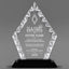 Employee Appreciation Awards - Diamond Accent Glass Awards - Personalize Online – Choose From 5 Designs
