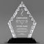 Employee Appreciation Awards - Diamond Accent Glass Awards - Personalize Online – Choose From 5 Designs
