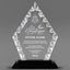 Employee Appreciation Awards - Diamond Accent Glass Awards - Personalize Online – Choose From 5 Designs