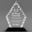 Thank You Awards - Diamond Accent Glass Awards - Personalize Online – Choose From 5 Designs