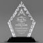 Thank You Awards - Diamond Accent Glass Awards - Personalize Online – Choose From 5 Designs