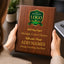 Custom Simulated Walnut Plaque with Full Color UV Printing - 4 Colors Available