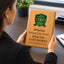 Custom Simulated Oak Plaque with Full Color UV Printing -  4 Colors Available