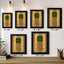 Classic Black Plaque Gold & Silver Metal Plate Personalize Online