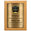 Classic Black Plaque Gold & Silver Metal Plate Personalize Online
