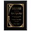 Greatest Appreciation Classic Plaque With Gold Plate - 4 Frame Colors