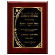 Greatest Appreciation Classic Plaque With Gold Plate - 4 Frame Colors