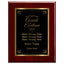Award of Excellence Classic Plaque With Gold Plate - 4 Frame Colors