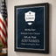 Classic Plaques Marble Effect Black & More - Multiple Sizes