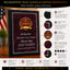 Classic Plaques Marble Effect Black & More - Multiple Sizes