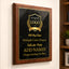 Classic Plaques Marble Effect - Simulated Walnut & More - Multiple Sizes