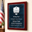 Classic Plaques Marble Effect - Simulated Mahogany & More - Multiple Sizes