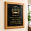 Classic Plaques Marble Effect - Simulated Oak & More - Multiple Sizes