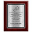The Legend Has Officially Retired Classic Retirement Plaque - 4 Frame Colors - Brushed Silver & Gold Plate Options