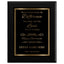 Never Underestimate the Difference You Made Classic Retirement Plaque - 4 Frame Colors - Silver & Gold Plate Options