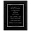 Never Underestimate the Difference You Made Classic Retirement Plaque - 4 Frame Colors - Silver & Gold Plate Options