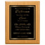 Never Underestimate the Difference You Made Classic Retirement Plaque - 4 Frame Colors - Silver & Gold Plate Options