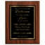 Never Underestimate the Difference You Made Classic Retirement Plaque - 4 Frame Colors - Silver & Gold Plate Options