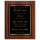 Never Underestimate the Difference You Made Classic Retirement Plaque - 4 Frame Colors - Silver & Gold Plate Options