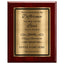 Never Underestimate the Difference You Made Classic Retirement Plaque - 4 Frame Colors - Brushed Silver & Gold Plate Options