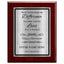 Never Underestimate the Difference You Made Classic Retirement Plaque - 4 Frame Colors - Brushed Silver & Gold Plate Options