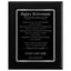 Happy Retirement Classic Plaque - 4 Frame Colors - Silver & Gold Plate Options