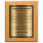 Happy Retirement Classic Plaque - 4 Frame Colors - Brushed Silver & Gold Plate Options