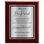 May You Be Proud Classic Retirement Plaque - 4 Frame Colors - Brushed Silver & Gold Plate Options