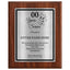 Years of Service Retirement Plaque - 4 Frame Colors - Brushed Silver & Gold Metallic Plate Option