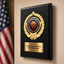 Personalized Basketball Award Plaque with Choice of Emblems & Engraved Plate – 4 Frame Colors