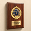 Personalized Cheerleading Award Plaque with Choice of Emblems & Engraved Plate – 4 Frame Colors