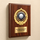 Personalized Golf Award Plaque with Choice of Emblems & Engraved Plate – 4 Frame Colors